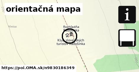 orientačná mapa