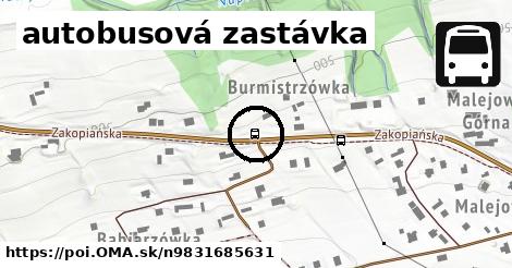 autobusová zastávka