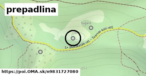 prepadlina