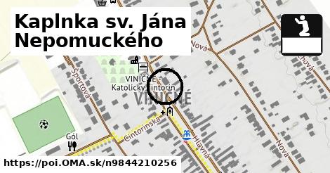 Kaplnka sv. Jána Nepomuckého