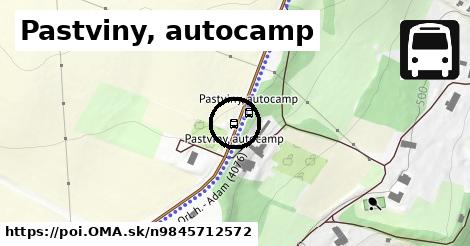 Pastviny, autocamp