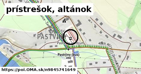 prístrešok, altánok