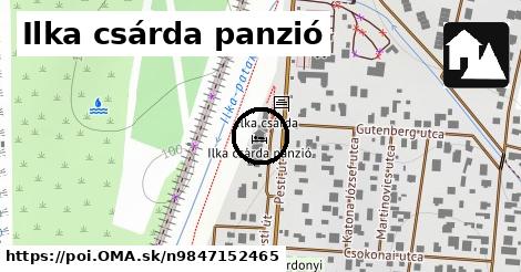 Ilka csárda panzió