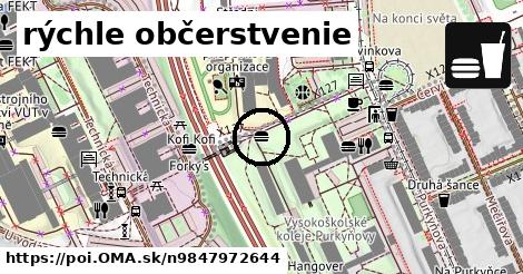 rýchle občerstvenie