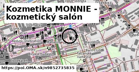 Kozmetika MONNIE - kozmetický salón