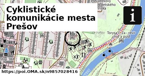 Cyklistické komunikácie mesta Prešov