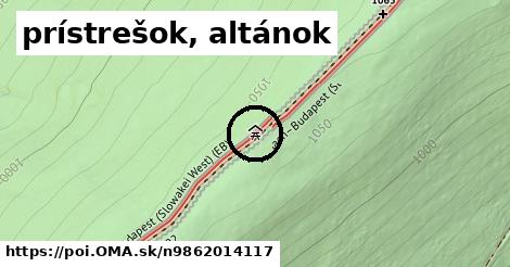 prístrešok, altánok