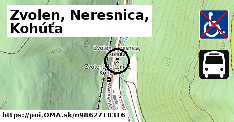 Zvolen, Neresnica, Kohúťa