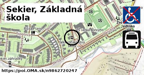 Sekier, Základná škola