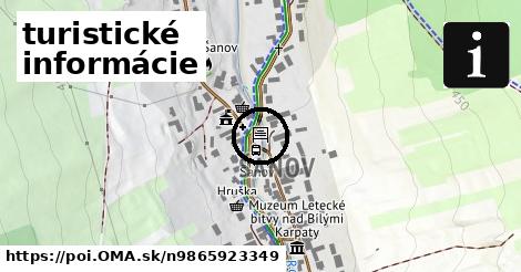 turistické informácie