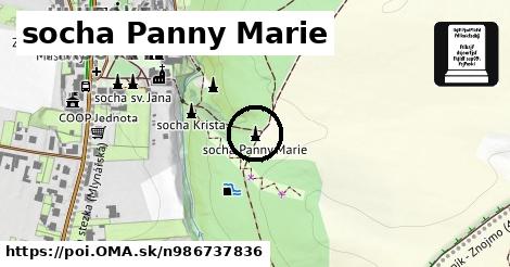 socha Panny Marie