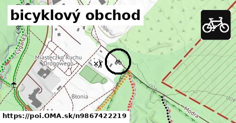 bicyklový obchod