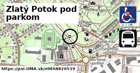 Zlatý Potok pod parkom