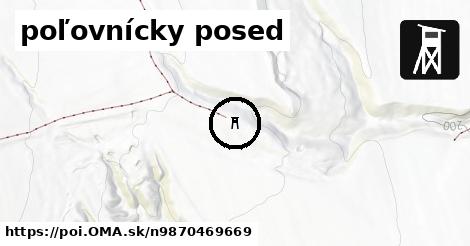 poľovnícky posed