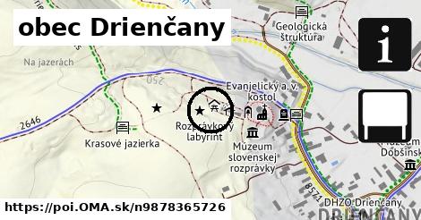 obec Drienčany