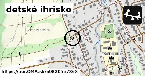 detské ihrisko