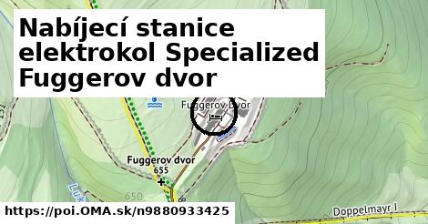 Nabíjecí stanice elektrokol Specialized Fuggerov dvor