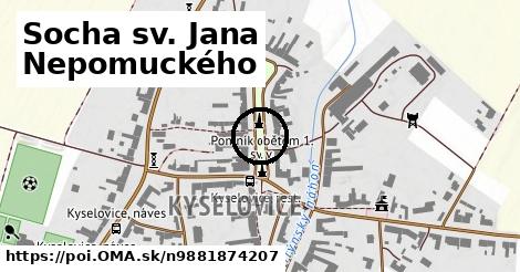 Socha sv. Jana Nepomuckého