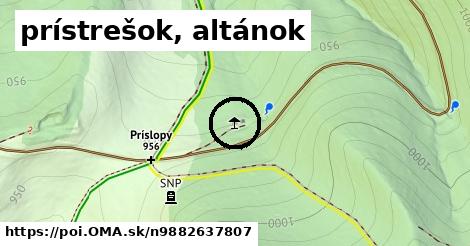 prístrešok, altánok