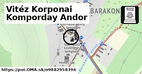 Vitéz Korponai Komporday Andor