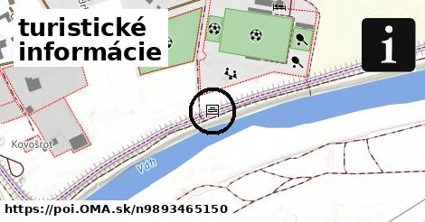 turistické informácie