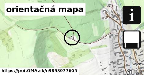 orientačná mapa