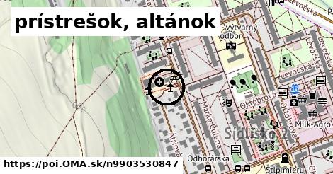 prístrešok, altánok