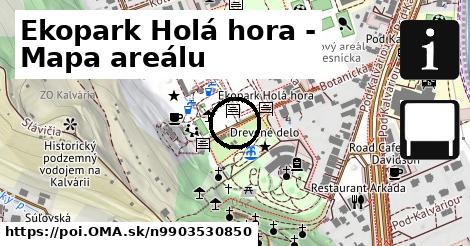 Ekopark Holá hora - Mapa areálu