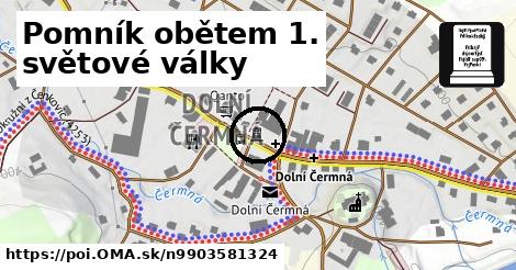 Pomník obětem 1. světové války