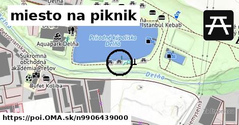 miesto na piknik