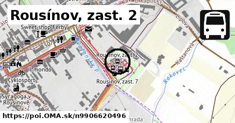 Rousínov, zast. 2