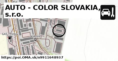 AUTO - COLOR SLOVAKIA, s.r.o.