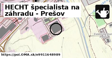 HECHT špecialista na záhradu - Prešov