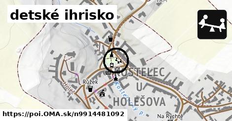 detské ihrisko