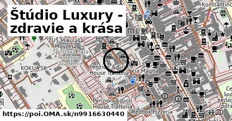 Štúdio Luxury - zdravie a krása