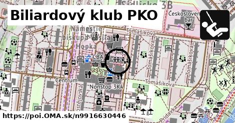 Biliardový klub PKO