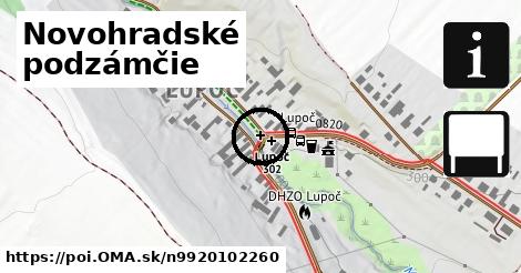 Novohradské podzámčie