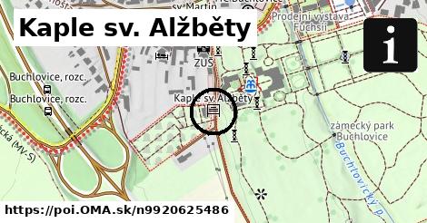 Kaple sv. Alžběty