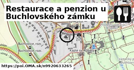 Restaurace a penzion u Buchlovského zámku