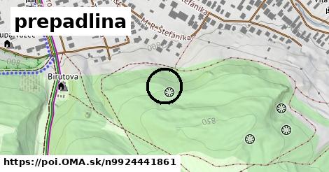 prepadlina