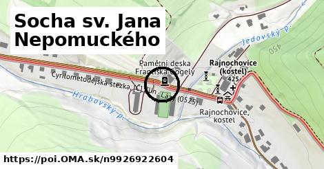 Socha sv. Jana Nepomuckého