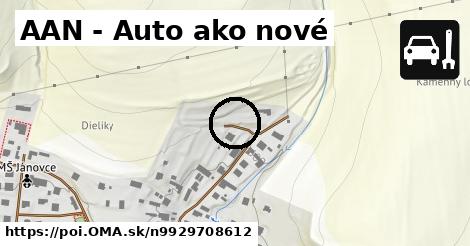 AAN - Auto ako nové