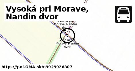 Vysoká pri Morave, Nandin dvor