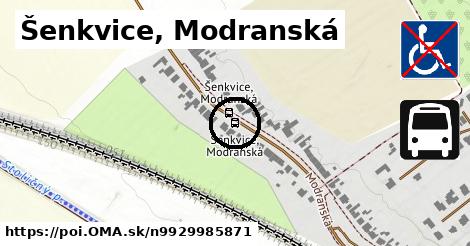 Šenkvice, Modranská