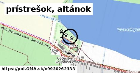 prístrešok, altánok