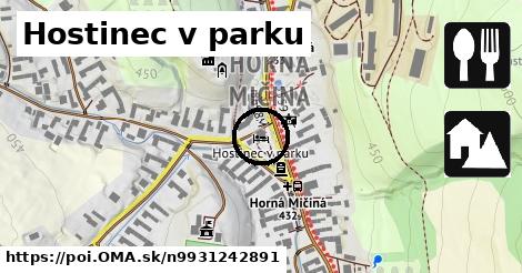 Hostinec v parku