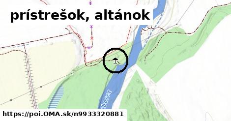 prístrešok, altánok