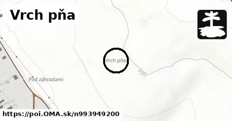 Vrch pňa