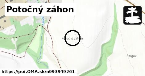 Potočný záhon