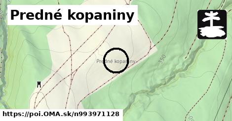 Predné kopaniny